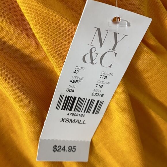 New York & Company One Shoulder Tunic. XS. NY&C - Picture 6 of 9